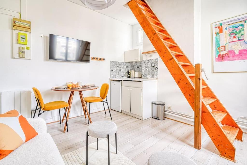 Studio Proche Mairie Du 14E Arrondissement - IV Paris Exteriör bild